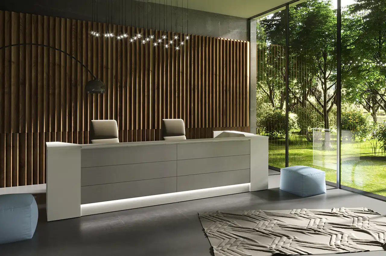 Progettazione arredo per reception Reggio Emilia Modena